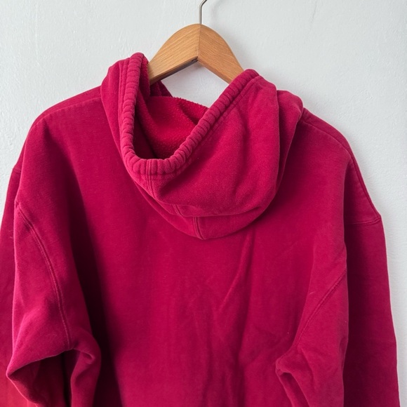 Alpine Resort Door County Wisconsin red hooded sweatshirt Size Large - Picture 4 of 5